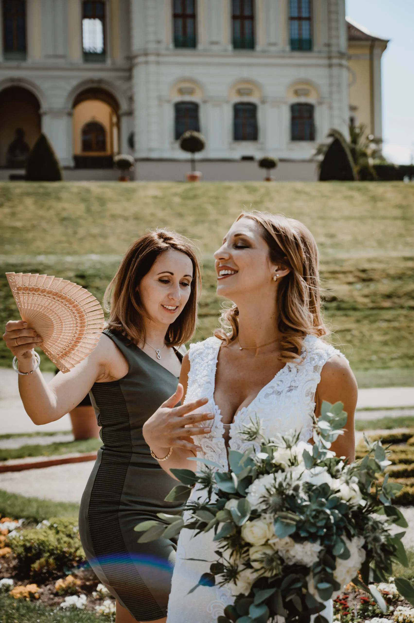 Gedeckte Hochzeitstafel